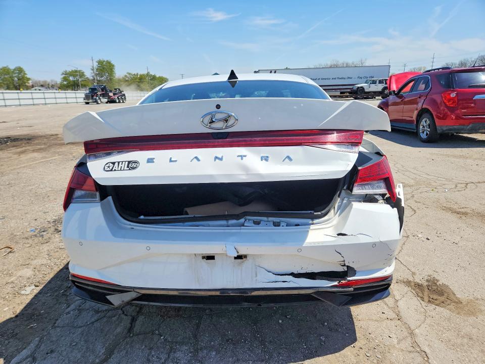 2023 Hyundai VIN 5NPLP4AG8PH105720 COPART salvage auction — REAR END, Oh - Cert Of Title-Salvage, sold $6,200 on 2026-07-27 (photo 6)