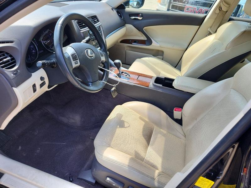 2013 Lexus Is VIN JTHCF5C22D5062688 COPART salvage auction — FRONT END, De - Salvage Certificate, sold $250 on 2026-07-28 (photo 7)