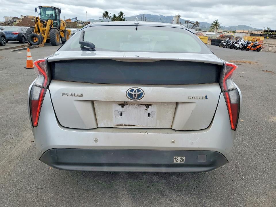 2018 Toyota Prius VIN JTDKBRFU3J3581575 COPART salvage auction — WATER/FLOOD, Hi - Certificate Of Salvage, sold $50 on 2026-07-27 (photo 6)