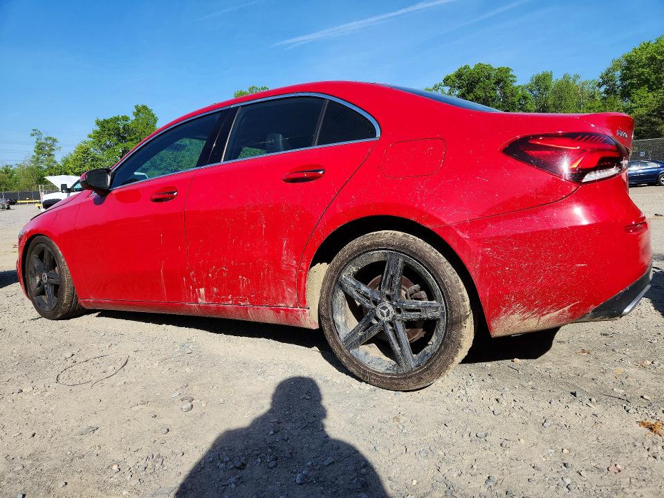 2019 Mercedes-benz A-klasse VIN WDD3G4FB9KW022478 COPART salvage auction — UNDERCARRIAGE, Md - Cert Of Salvage > 75% Damage, sold $225 on 2026-07-24 (photo 2)