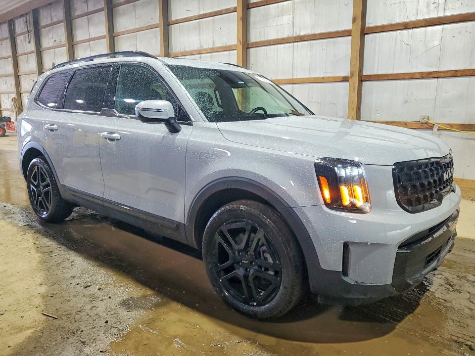 2024 Kia Telluride VIN 5XYP3DGC7RG550204 COPART salvage auction — HAIL, OH - CERT OF TITLE-SALVAGE, sold $22,400 on 2026-07-02 (photo 4)