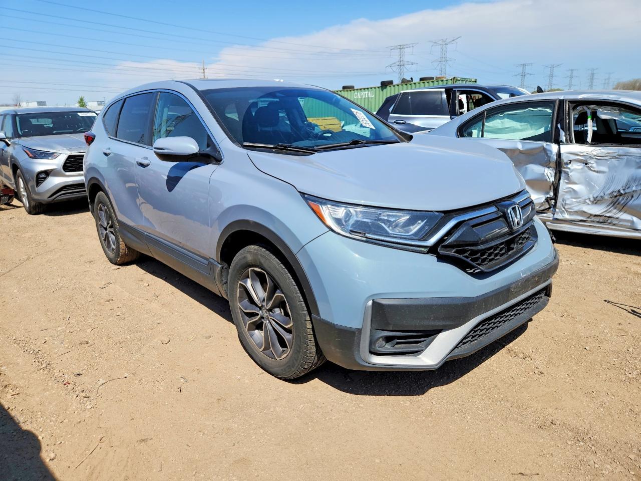 2022 Honda CR-V VIN 7FARW2H55NE016404 COPART salvage auction — Front End, WV - SALVAGE CERTIFICATE, sold $10,300 on 2026-06-25 (photo 4)
