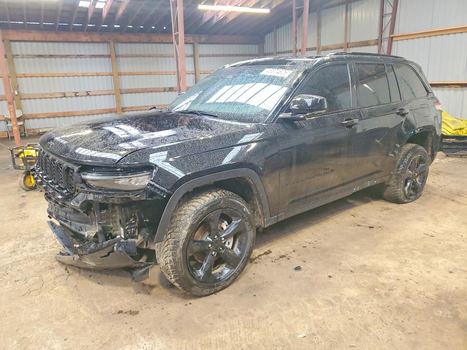 2024 Jeep Cherokee VIN 1C4RJHAG2RC250351 COPART salvage auction — FRONT END, On - Permit Salvage, sold $13,800 on 2026-07-02 (photo 1)