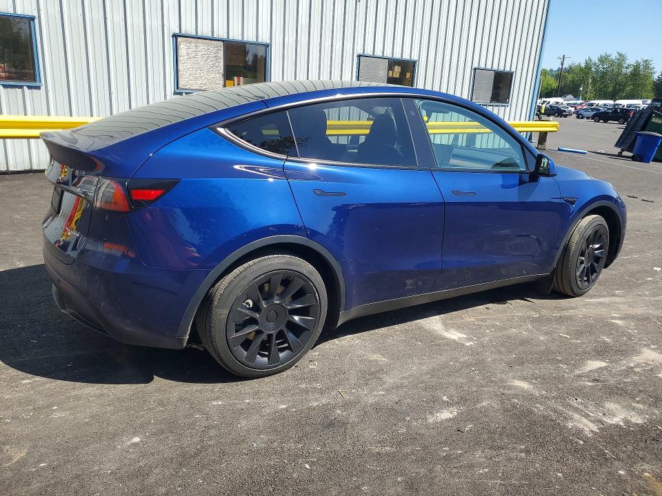 2023 Tesla VIN 7SAYGDEE8PA123454 COPART salvage auction — SIDE, Or - Salvage Title Certificate, sold $13,200 on 2026-07-22 (photo 3)