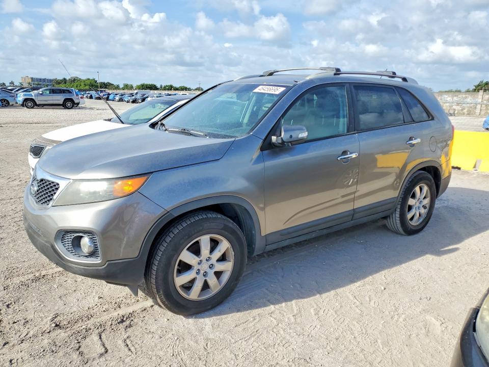 2012 Kia Sorento VIN 5XYKT3A63CG206447 COPART salvage auction — MECHANICAL, Fl - Certificate Of Title, sold $975 on 2026-07-29 (photo 1)