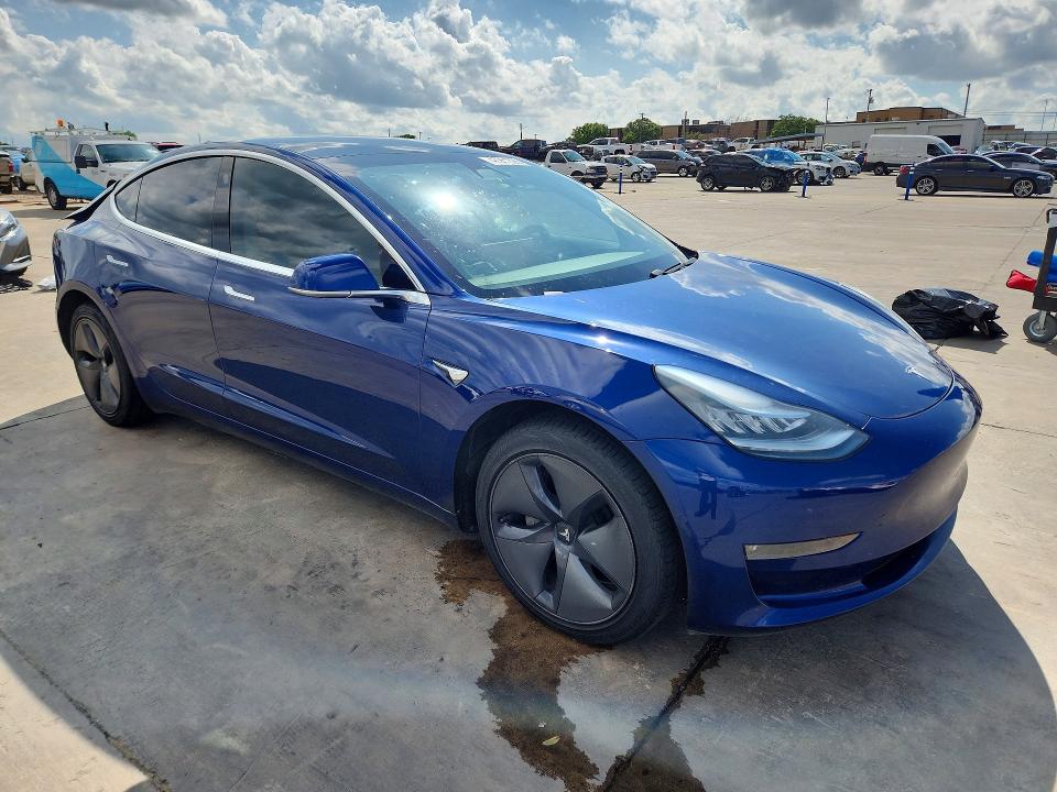 2020 Tesla VIN 5YJ3E1EA1LF476351 COPART salvage auction — REAR END, Tx - Salvage Vehicle Title, sold $4,700 on 2026-07-02 (photo 4)
