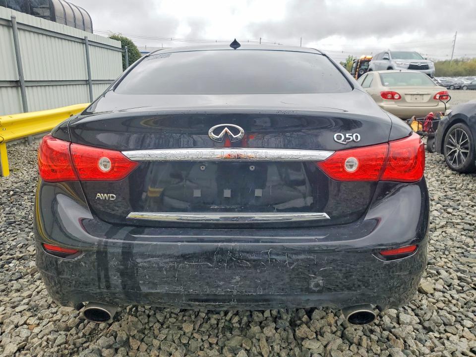 2017 Infiniti Q50 VIN JN1EV7AR0HM837125 COPART salvage auction — SIDE, Ny - Certificate Of Title, sold $1,700 on 2026-07-14 (photo 6)
