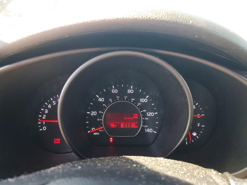 2015 Kia Soul VIN KNDJN2A21F7215873 COPART salvage auction — REAR END, Or - Salvage Title Certificate, sold $1,350 on 2026-07-06 (photo 9)