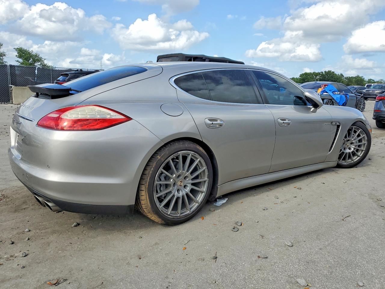 2012 Porsche Panamera VIN WP0AD2A78CL045531 COPART salvage auction — Minor Dent/Scratches, FL - CERTIFICATE OF TITLE, sold $6,200 on 2026-06-23 (photo 3)