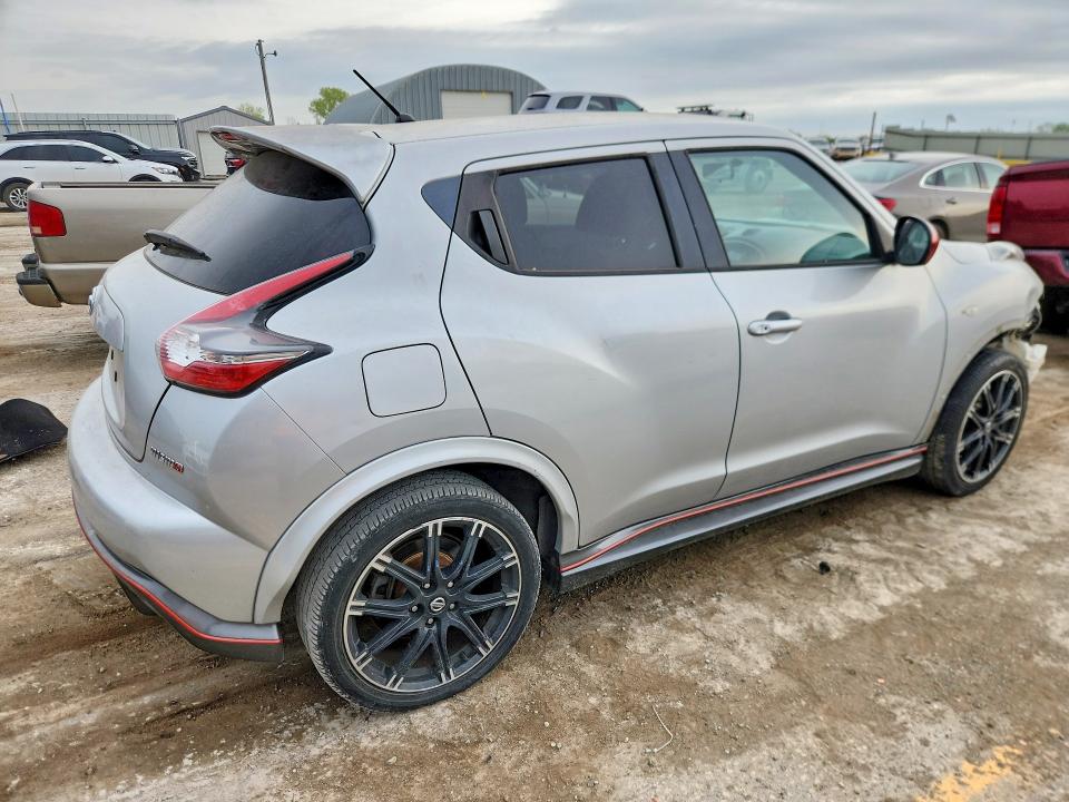 2013 Nissan Juke VIN JN8AF5MR1DT226677 COPART salvage auction — FRONT END, Ks - Cert Of Title-Salvage, sold $850 on 2026-07-08 (photo 3)