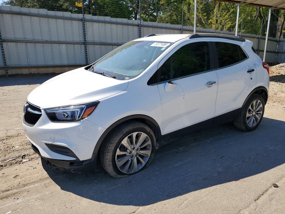 2017 Buick Encore VIN KL4CJASB1HB082491 COPART salvage auction — FRONT END, Ga - Cert Of Title-Salvage, sold $2,250 on 2026-07-24 (photo 1)