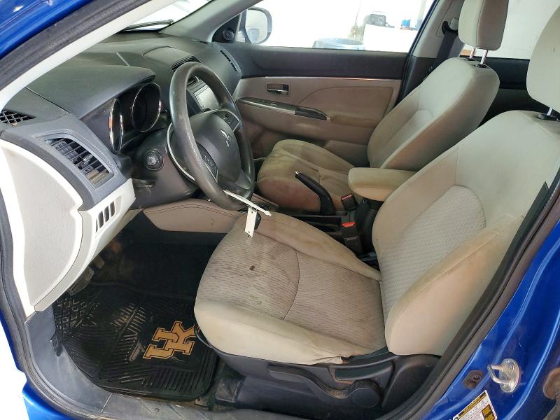 2019 Mitsubishi Outlander VIN JA4AR3AU2KU004036 COPART salvage auction — REAR END, Ky - Certificate Of Title, sold $3,750 on 2026-07-27 (photo 7)