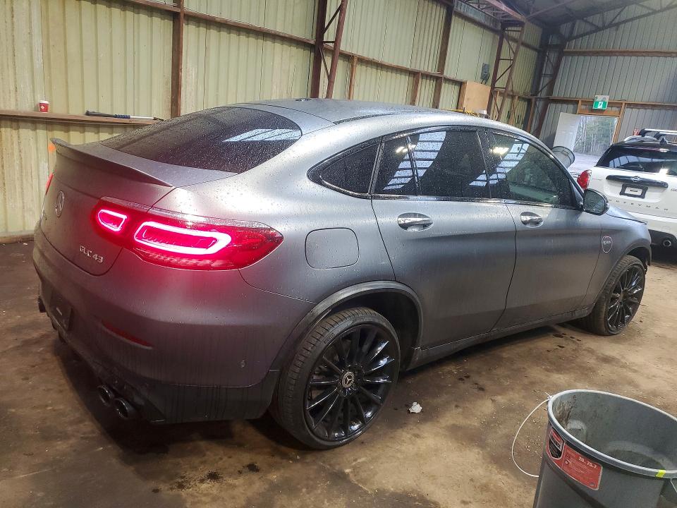 2022 Mercedes-benz Glc VIN W1N0J6EB8NG072713 COPART salvage auction — FRONT END, Salvage Title, sold $36,750 on 2026-07-09 (photo 3)