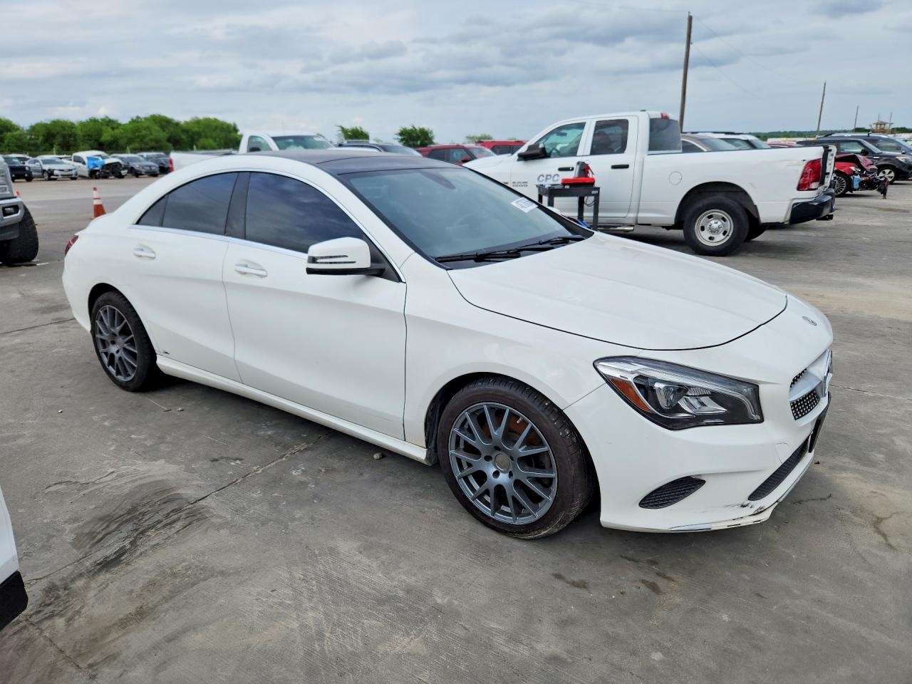 2018 Mercedes-Benz CLA-Class VIN WDDSJ4GB8JN593251 COPART salvage auction — Mechanical, CT - CERTIFICATE OF TITLE, sold $4,600 on 2026-07-09 (photo 4)