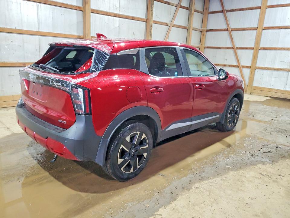 2025 Nissan Kicks VIN 3N8AP6CB8SL322122 COPART salvage auction — HAIL, Oh - Cert Of Title-Salvage, sold $7,900 on 2026-07-06 (photo 3)