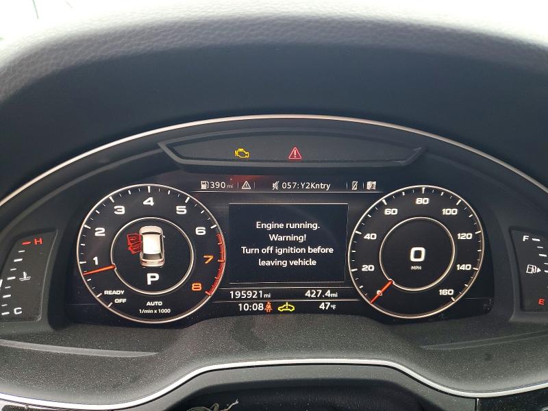 2017 Audi Q7 VIN WA1LAAF78HD025022 COPART salvage auction — NORMAL WEAR, Fl - Certificate Of Title, sold $5,900 on 2026-07-21 (photo 9)