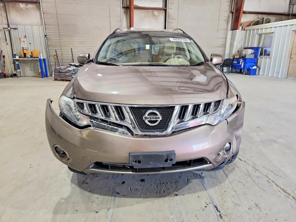 2010 Nissan Murano VIN JN8AZ1MW0AW135223 COPART salvage auction — FRONT END, Wi - Certificate Of Title, sold $775 on 2026-07-24 (photo 5)
