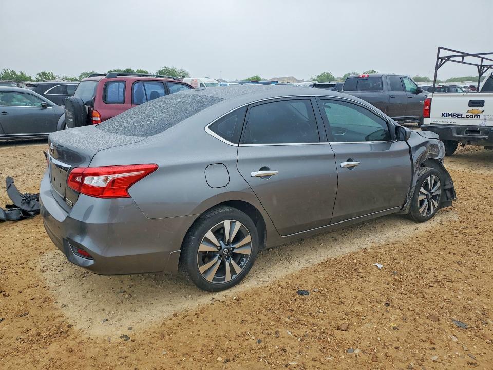 2019 Nissan Sentra VIN 3N1AB7APXKY455940 COPART salvage auction — FRONT END, Tx - Certificate Of Title, sold $1,750 on 2026-07-02 (photo 3)
