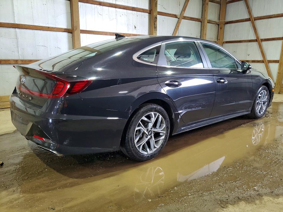 2023 Hyundai Sonata VIN KMHL64JA7PA313699 COPART salvage auction — HAIL, Oh - Cert Of Title-Salvage, sold $8,300 on 2026-07-02 (photo 3)