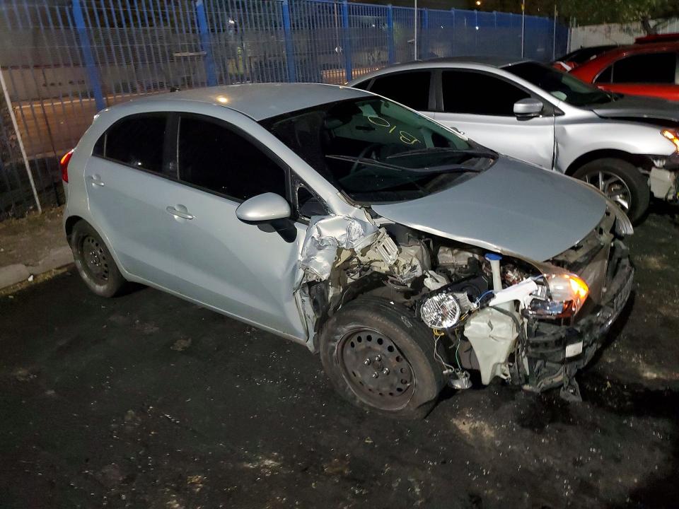 2013 Kia Rio VIN KNADN5A35D6103813 COPART salvage auction — FRONT END, NV - SALVAGE TITLE, sold $425 on 2026-07-02 (photo 4)