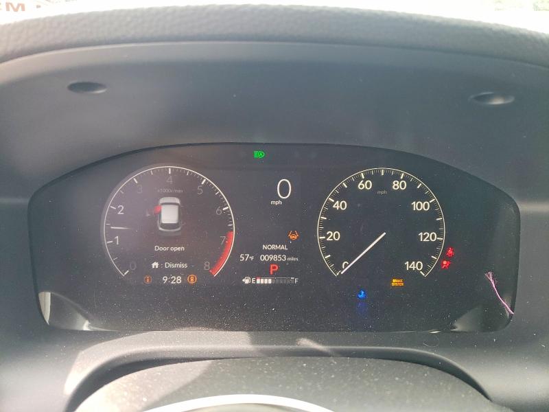 2026 Honda Hr-v VIN 3CZRZ1H56TM710065 COPART salvage auction — FRONT END, Nc - Salvage Certificate Of Title, sold $275 on 2026-07-02 (photo 9)