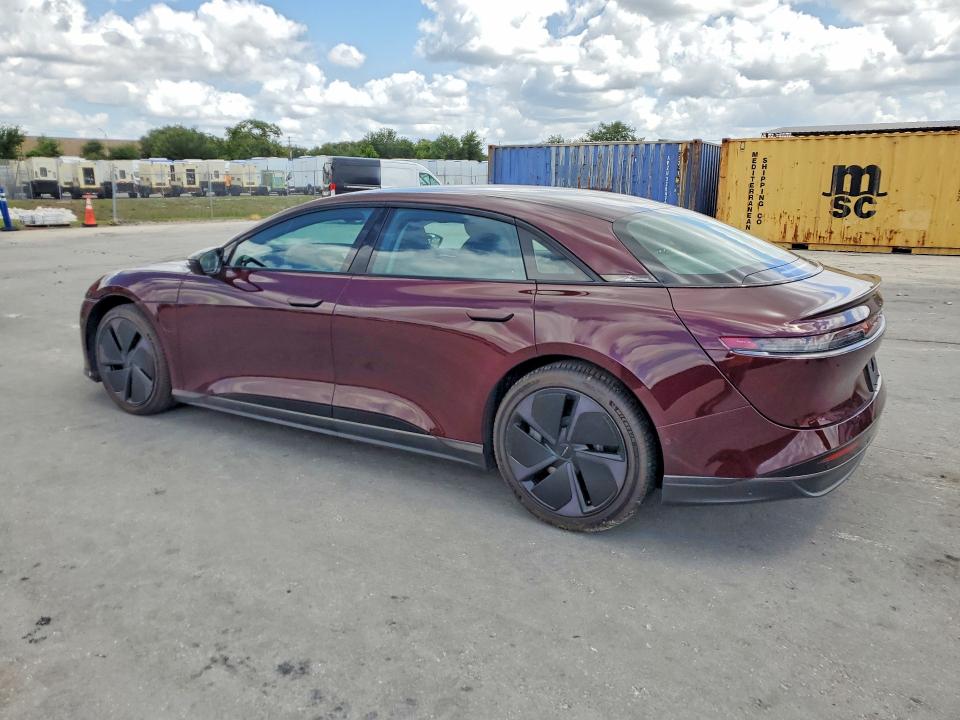 2025 Lucid Air VIN 50EA1TEA7SA002518 COPART salvage auction — Front End, FL - CERT OF TITLE SLVG REBUILDABLE, sold $14,800 on 2026-06-07 (photo 2)