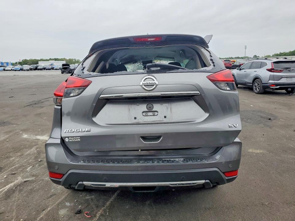 2020 Nissan Rogue VIN JN8AT2MT6LW017855 COPART salvage auction — ALL OVER, Fl - Certificate Of Destruction, sold $925 on 2026-07-13 (photo 6)