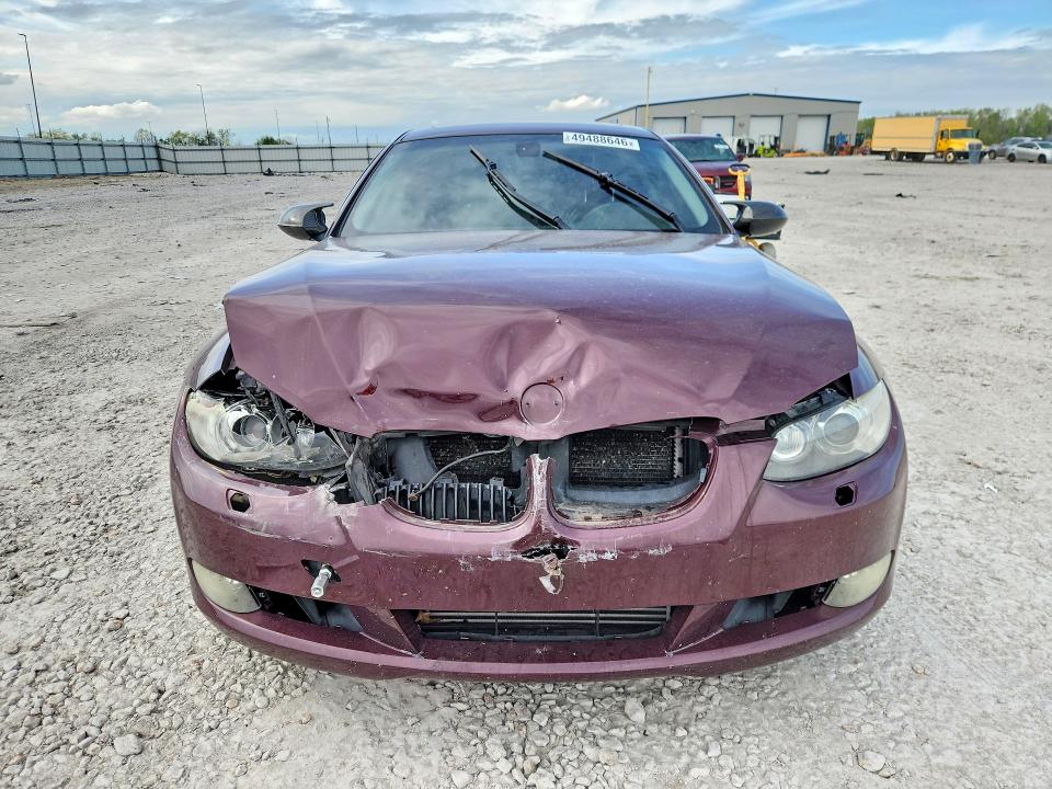 2008 BMW 3er VIN WBAWC73598E065443 COPART salvage auction — FRONT END, IL - SALVAGE CERTIFICATE, sold $1,050 on 2026-07-06 (photo 5)