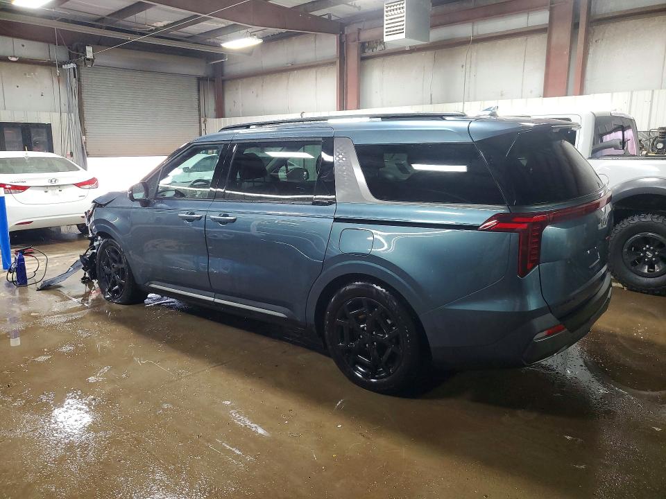 2025 Kia Carnival VIN KNDNE5K37S6492568 COPART salvage auction — FRONT END, Il - Salvage Certificate, sold $18,900 on 2026-07-09 (photo 2)