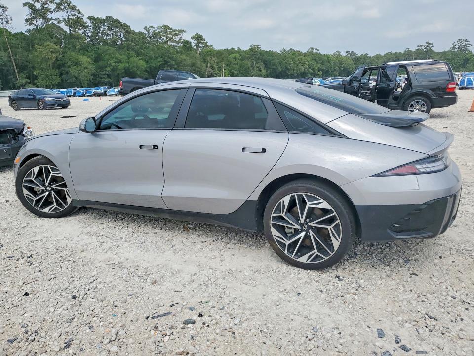 2024 Hyundai Ioniq 6 VIN KMHM34AC5RA066653 COPART salvage auction — SIDE, Tx - Certificate Of Title, sold $14,500 on 2026-07-07 (photo 2)