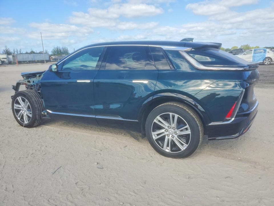 2024 Cadillac Lyriq VIN 1GYKPMRK7RZ138332 COPART salvage auction — FRONT END, Fl - Cert Of Title Slvg Rebuildable, sold $11,500 on 2026-07-09 (photo 2)