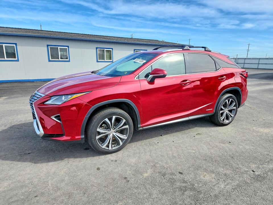 2016 Lexus Rx 450h VIN 2T2BGMCA1GC002884 COPART salvage auction — NORMAL WEAR, FL - CERTIFICATE OF TITLE, sold $2,950 on 2026-07-22 (photo 1)