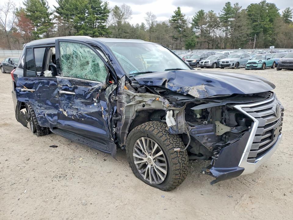 2018 Lexus Lx 570 VIN JTJHY7AX6J4268963 COPART salvage auction — ALL OVER, MA - CERT OF TITLE-SALVAGE, sold $20,000 on 2026-07-27 (photo 4)