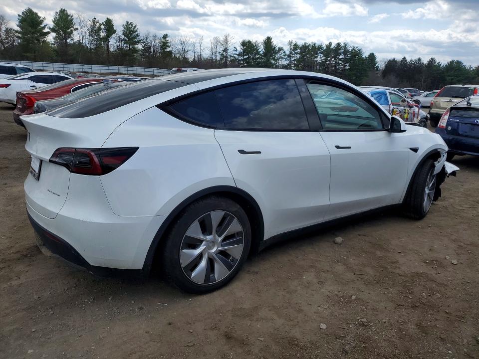 2023 Tesla VIN 7SAYGDEE3PA051854 COPART salvage auction — FRONT END, MD - CERT OF SALVAGE > 75% DAMAGE, sold $6,900 on 2026-07-27 (photo 3)