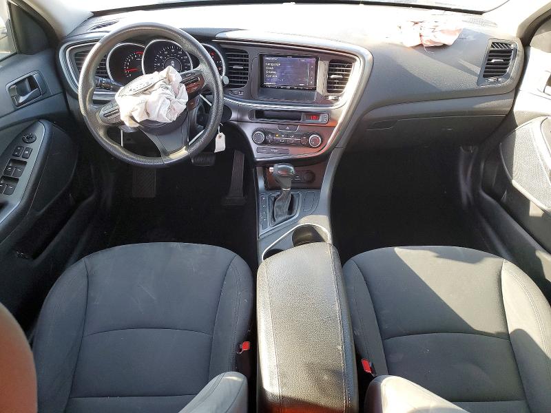 2015 Kia Optima VIN KNAGM4A78F5596148 COPART salvage auction — FRONT END, Ca - Salvage Certificate, sold $350 on 2026-07-09 (photo 8)