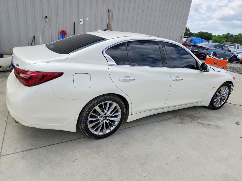 2019 Infiniti Q50 VIN JN1EV7AP2KM519741 COPART salvage auction — FRONT END, Ga - Cert Of Title-Salvage, sold $3,550 on 2026-07-02 (photo 3)