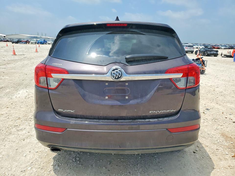 2018 Buick Envision VIN LRBFX1SA3JD006028 COPART salvage auction — FRONT END, TX - SALVAGE VEHICLE TITLE, sold $1,900 on 2026-07-16 (photo 6)