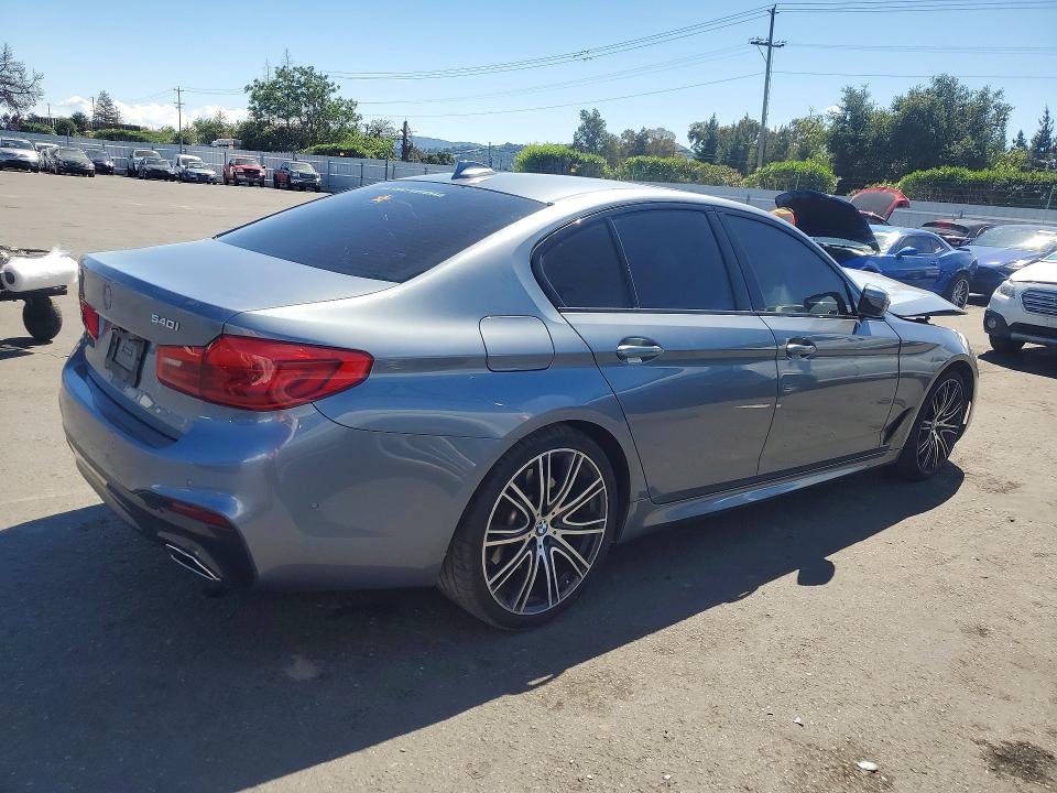 2020 BMW 5er VIN WBAJS1C01LWW66251 COPART salvage auction — FRONT END, Ca - Salvage Certificate, sold $14,800 on 2026-07-09 (photo 3)