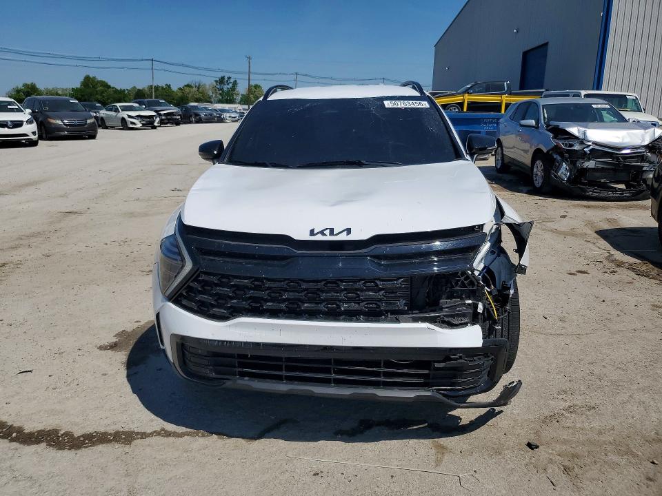 2025 Kia Sportage VIN 5XYK6CDF7SG252638 COPART salvage auction — FRONT END, Ky - Cert Of Title-Salvage, sold $10,500 on 2026-07-08 (photo 5)