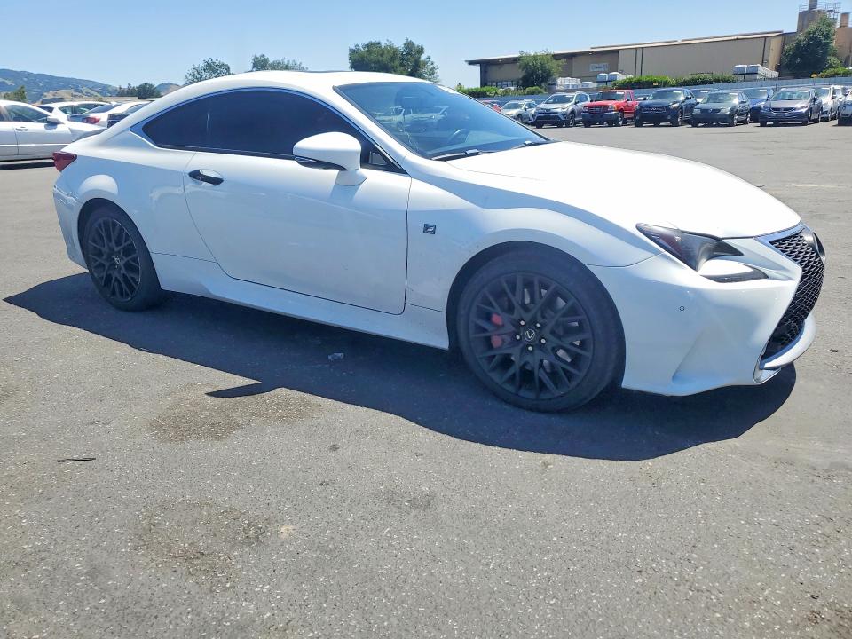 2015 Lexus Rc 350 VIN JTHHE5BC4F5009917 COPART salvage auction — VANDALISM, CA - SALVAGE CERTIFICATE, sold $11,300 on 2026-07-21 (photo 4)