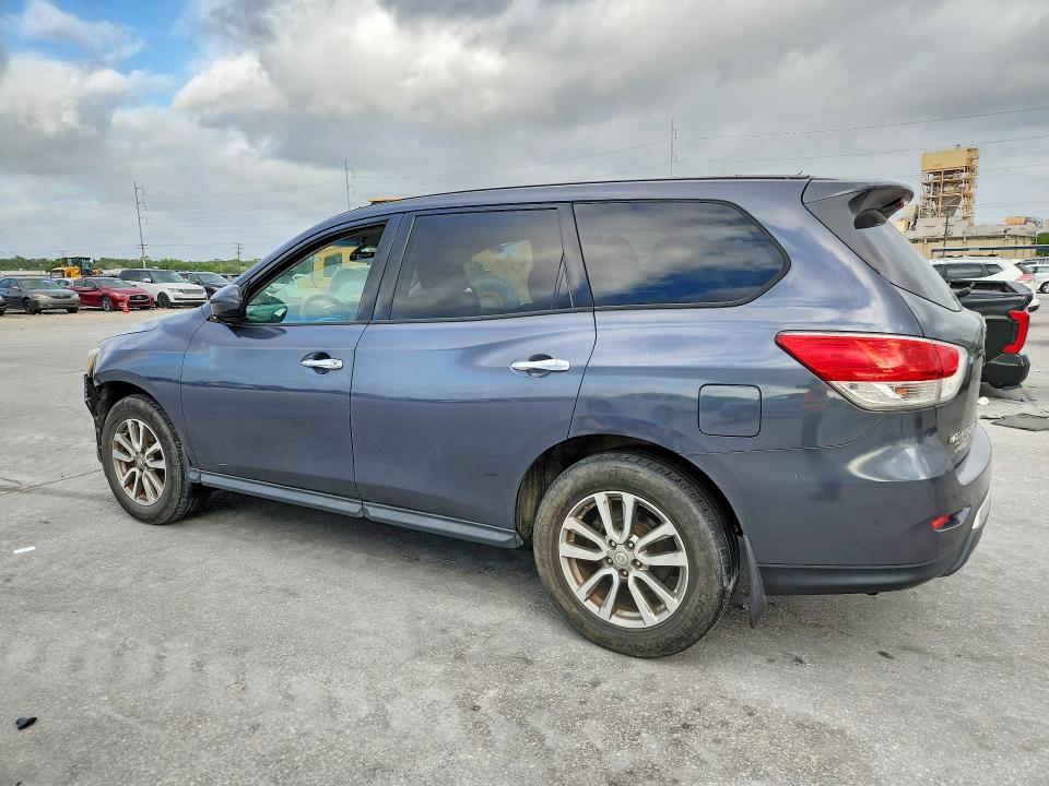 2014 Nissan Pathfinder VIN 5N1AR2MNXEC683287 COPART salvage auction — FRONT END, Ms - Dealer Only Clean Title (P), sold $600 on 2026-07-29 (photo 2)