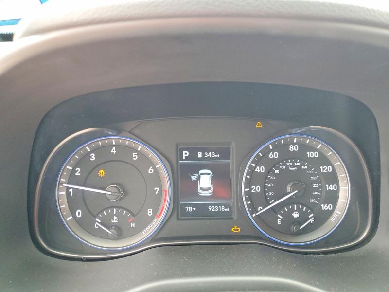 2020 Hyundai Kona VIN KM8K12AA2LU572172 COPART salvage auction — FRONT END, Tx - Salvage Vehicle Title, sold $2,600 on 2026-07-03 (photo 9)