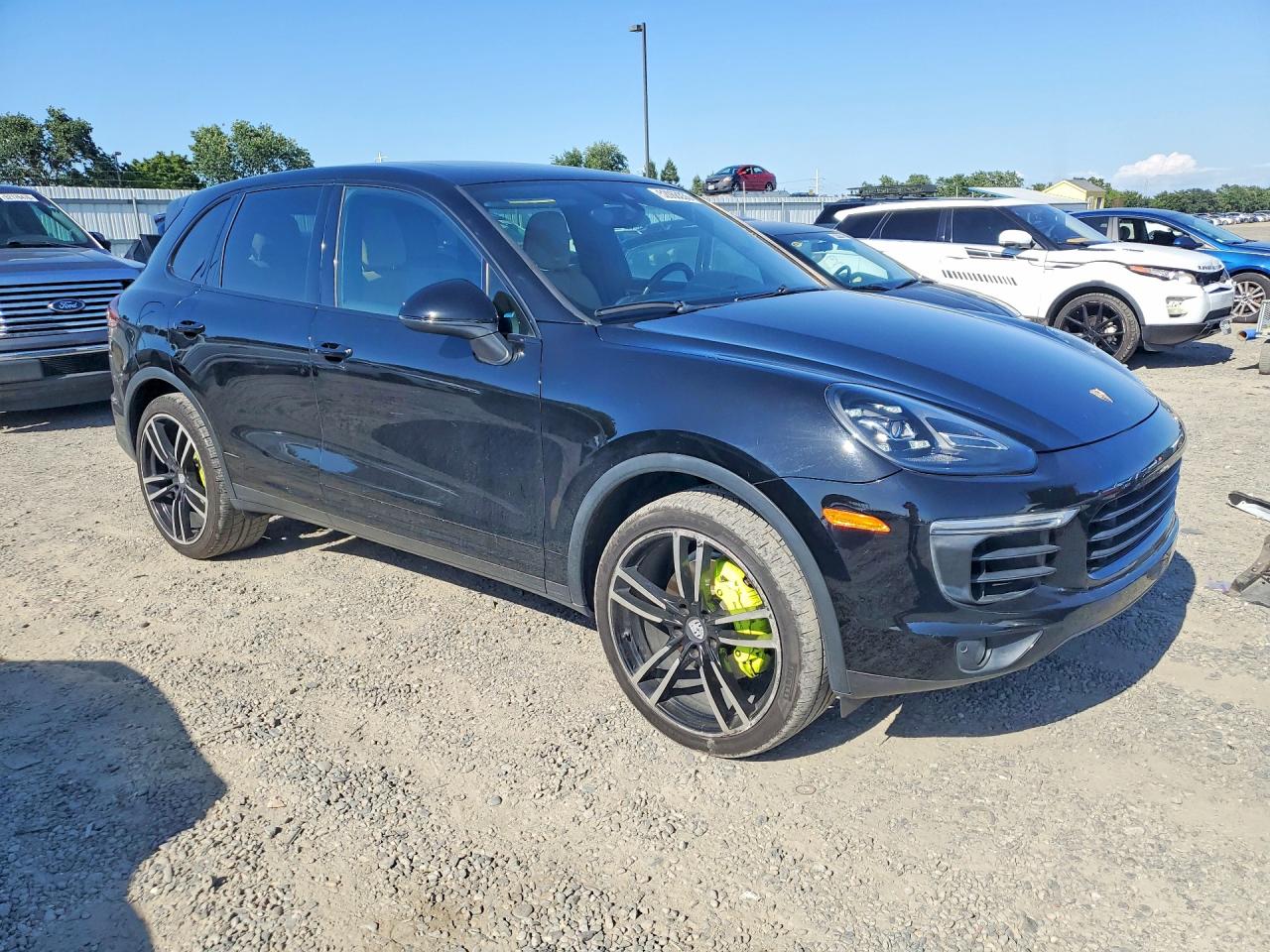 2016 Porsche Cayenne VIN WP1AE2A23GLA16525 COPART salvage auction — Front End, FL - DIS/DLR/EXP ONLY CLEAN TITLE, sold $6,400 on 2026-06-30 (photo 4)
