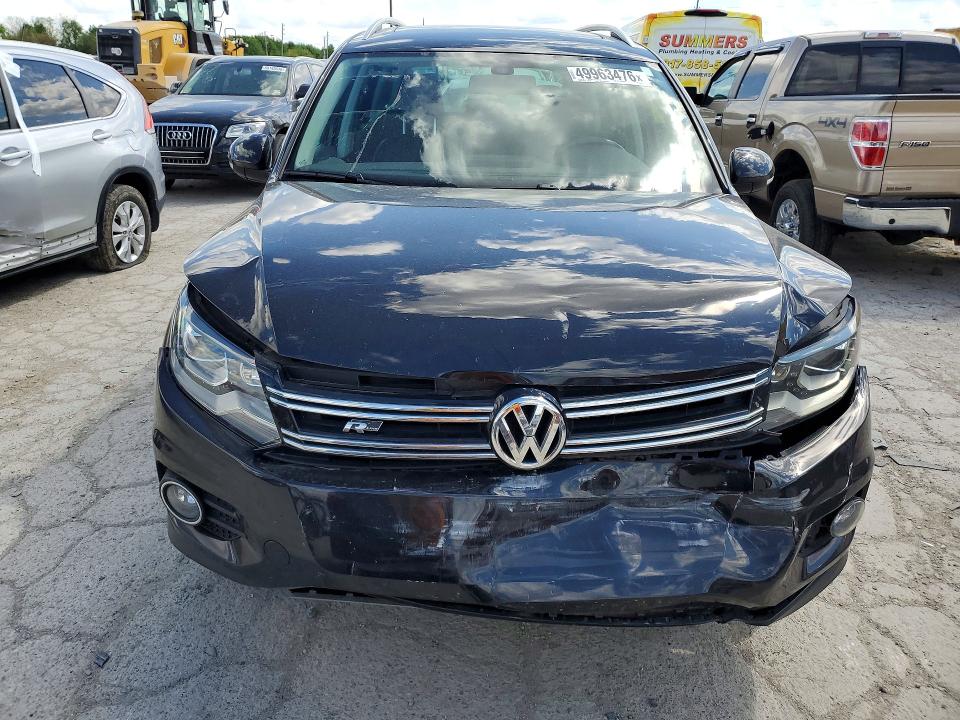 2017 Volkswagen Tiguan VIN WVGTV7AX3HW511662 COPART salvage auction — FRONT END, Id - Salvage Certificate Of Title, sold $2,550 on 2026-07-17 (photo 5)