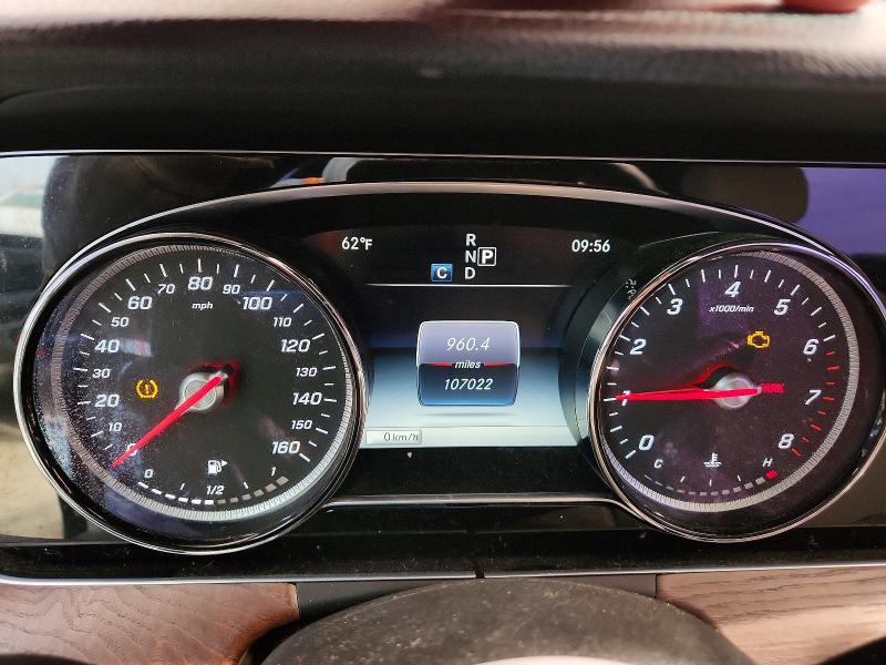 2017 Mercedes-benz E-class VIN WDDZF4KB7HA036193 COPART salvage auction — REAR END, Ok - Certificate Of Title (P), sold $8,200 on 2026-07-16 (photo 9)