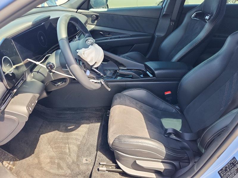 2022 Hyundai Elantra VIN KMHLW4AK5NU007301 COPART salvage auction — FRONT END, Tx - Certificate Of Title, sold $4,250 on 2026-07-09 (photo 7)