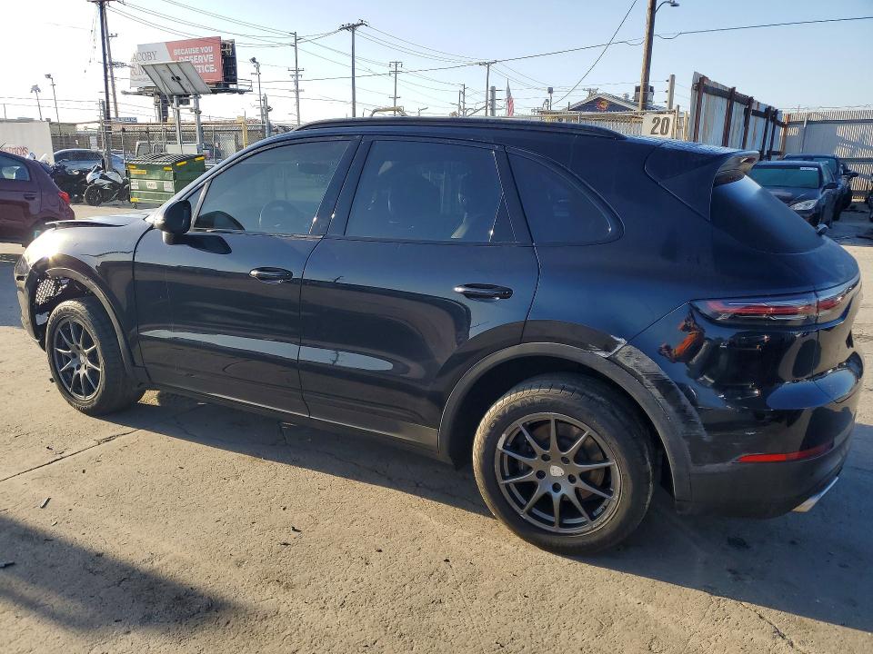 2020 Porsche Cayenne VIN WP1AA2AY7LDA08867 COPART salvage auction — FRONT END, Ca - Salvage Certificate, sold $17,400 on 2026-07-08 (photo 2)
