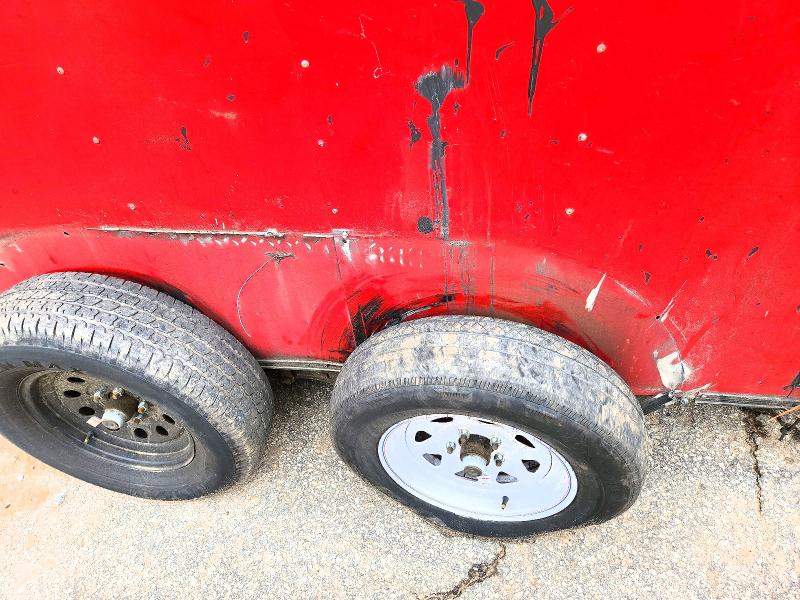 2020 Rock solid carg Enclosed VIN 7H2BE1427LD017598 COPART salvage auction — SIDE, GA - CERT OF TITLE-SALVAGE, sold $200 on 2026-07-16 (photo 9)