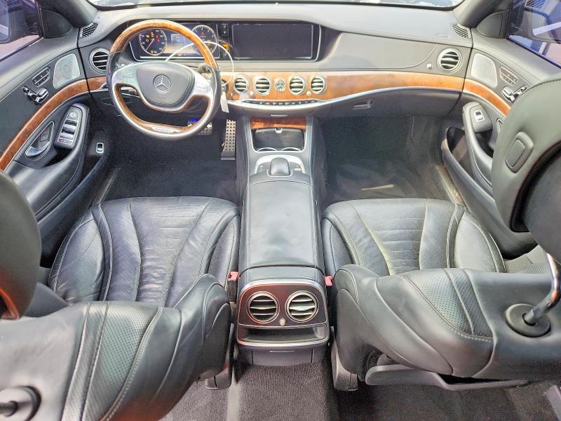 2014 Mercedes-benz S-klasse VIN WDDUG8CBXEA063087 COPART salvage auction — FRONT END, Tx - Certificate Of Title (P), sold $9,400 on 2026-07-29 (photo 8)