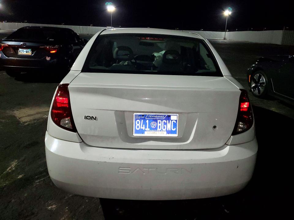 2004 Saturn Ion VIN 1G8AG52F04Z133240 COPART salvage auction — FRONT END, Nv - Salvage Title, sold $125 on 2026-07-02 (photo 6)